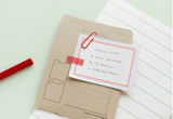 Point memo pad