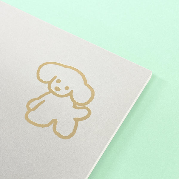 [collab. / てらおかなつみ] PAD NOTE "DOG" edition. /SQUARE