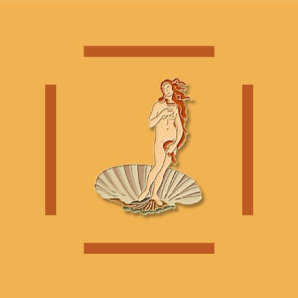 Lapel pin / Iconic Art Series🎨