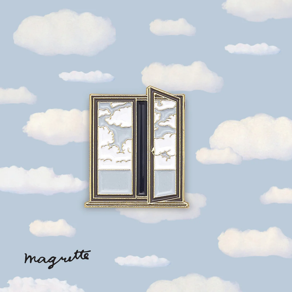 Lapel pin / Magritte Series🪟
