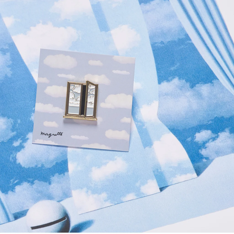 Lapel pin / Magritte Series🪟