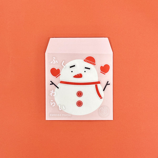 EMBOSS POCHI ふくわらい