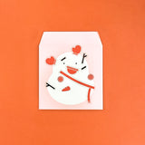 EMBOSS POCHI ふくわらい