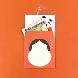 EMBOSS POCHI ふくわらい