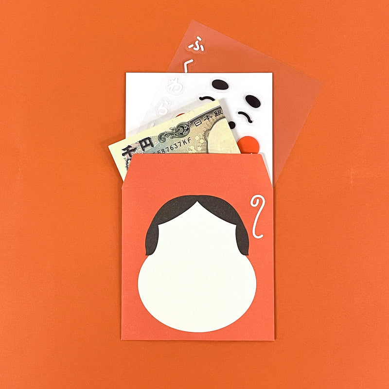 EMBOSS POCHI ふくわらい