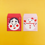 EMBOSS POCHI ふくわらい