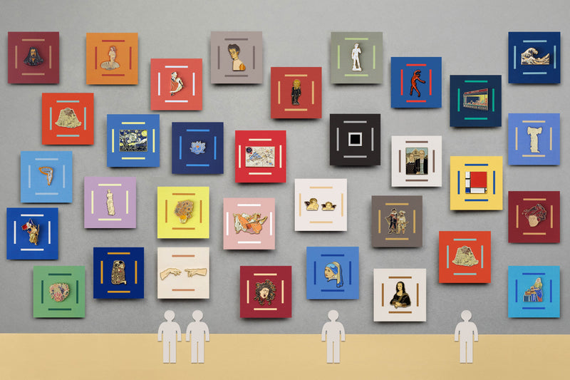 Lapel pin / Iconic Art Series🎨