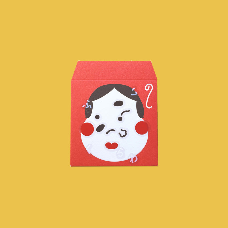 EMBOSS POCHI ふくわらい