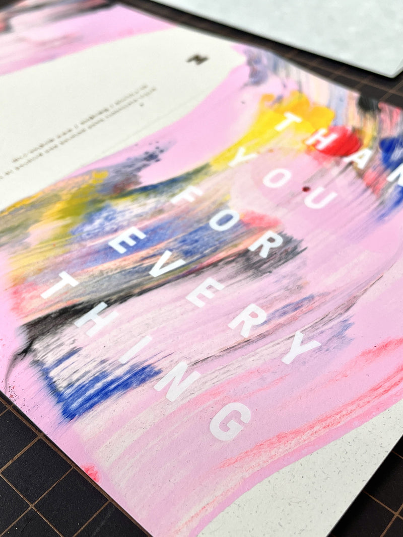 GREETING CARD/Thank you