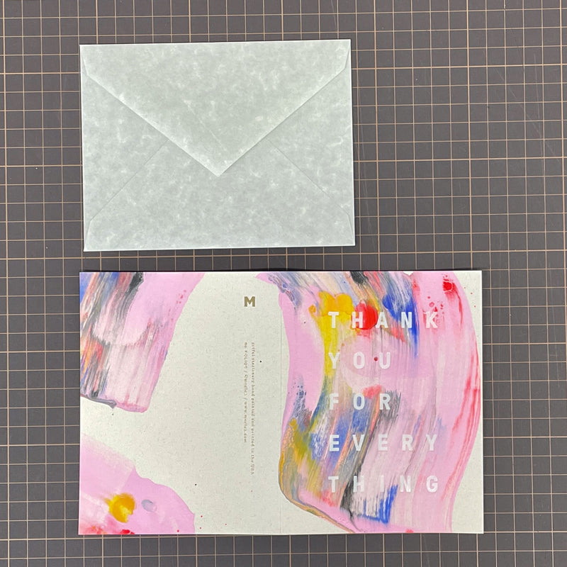 GREETING CARD/Thank you