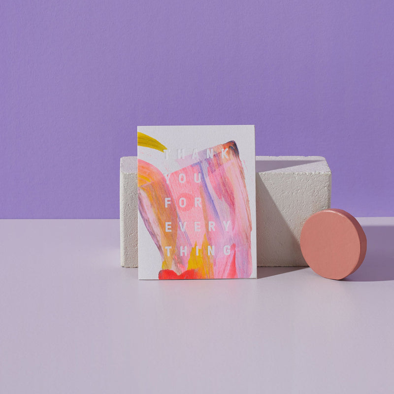 GREETING CARD/Thank you