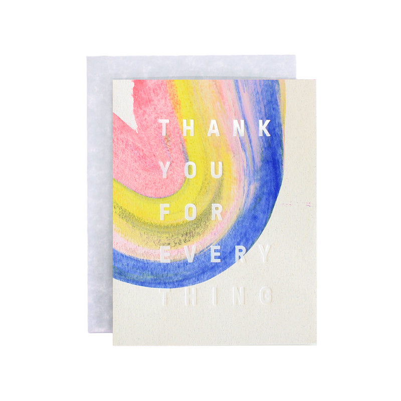 GREETING CARD/Thank you